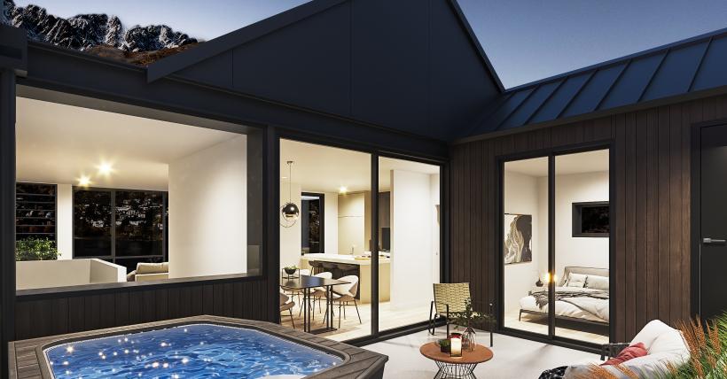 Courtyard and Spa