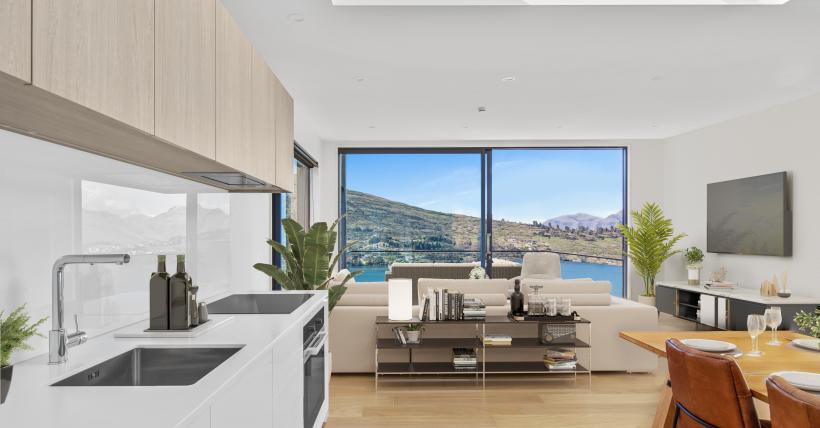 Kitchen to Balcony Square